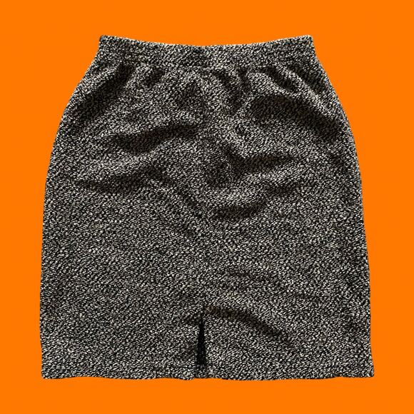 90's vintage fuzzy textured high waisted mini skirt MEDIUM - Picture 4 of 7